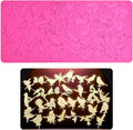 mostsom Silicone Mold 3D Hollow Out Lace Mold Kitchen Lace Emboss Mat Magpie Bird Silicone Fondant Cake Decorating Chocolate Sugarcraft Moulds (A_ Magpie Bird)