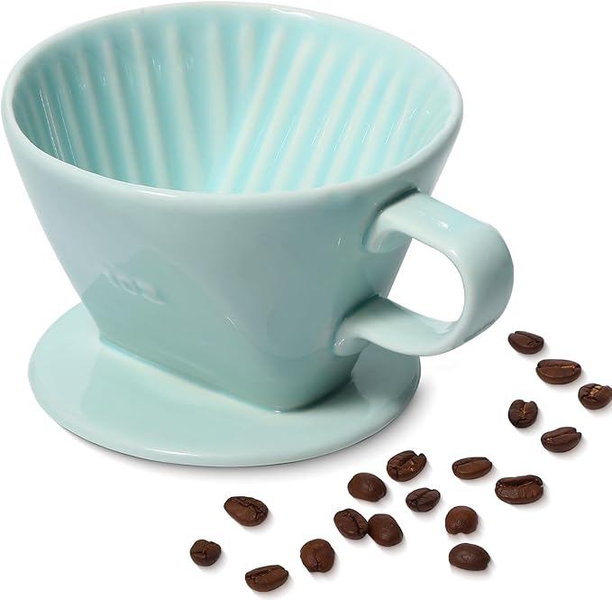 LHUKSGF Pour Over Ceramic, Coffee Dripper Ceramic Coffee Maker