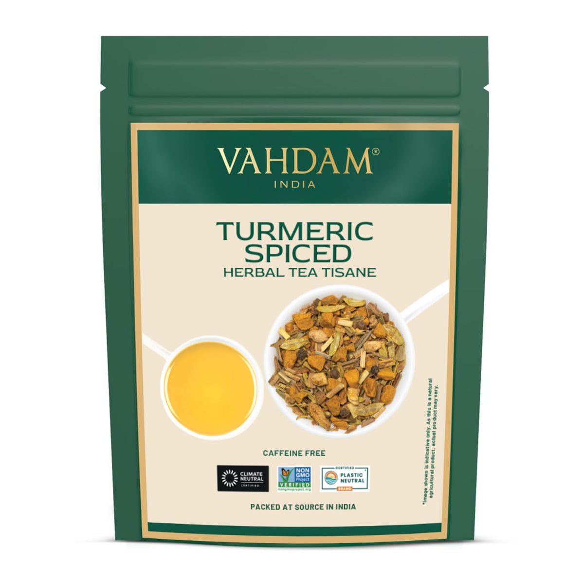 VAHDAM Earl Grey Citrus Green Tea Loose Leaf (3.5oz|50+ Cups) Bergamot Oil