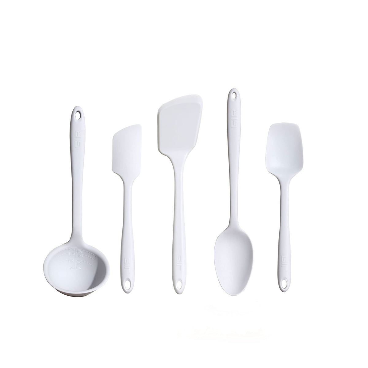 GIR: 3-Piece Silicone Ultimate Kitchen Utensils Set – Studio White