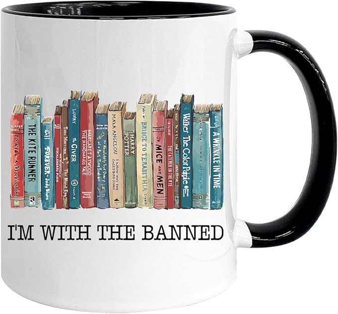 Gifts For Book Lovers, Book Lovers Gifts For Women, Book Themed Gifts for Teacher, Librarian Mug for Women, Christmas Gifts for Book Lovers Bookworm, Book Accessories, 11oz Coffee Mug