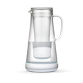 LifeStraw Home Glass Water Filter Pitcher, 7-Cup, White