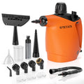 TICYACK Handheld Steam Cleaner, 500ML & Continuous Steam, 16 PCS, Orange