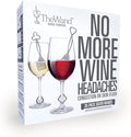 PureWine Wine Wands Purifier, 30 Wine Filters Remover Histamines Sulfite - May Reduce and Alleviate Wine Allergies & Sensitivities - Restores Taste, Perfect Wine Pour, Gifting, Holiday (30 Pack)