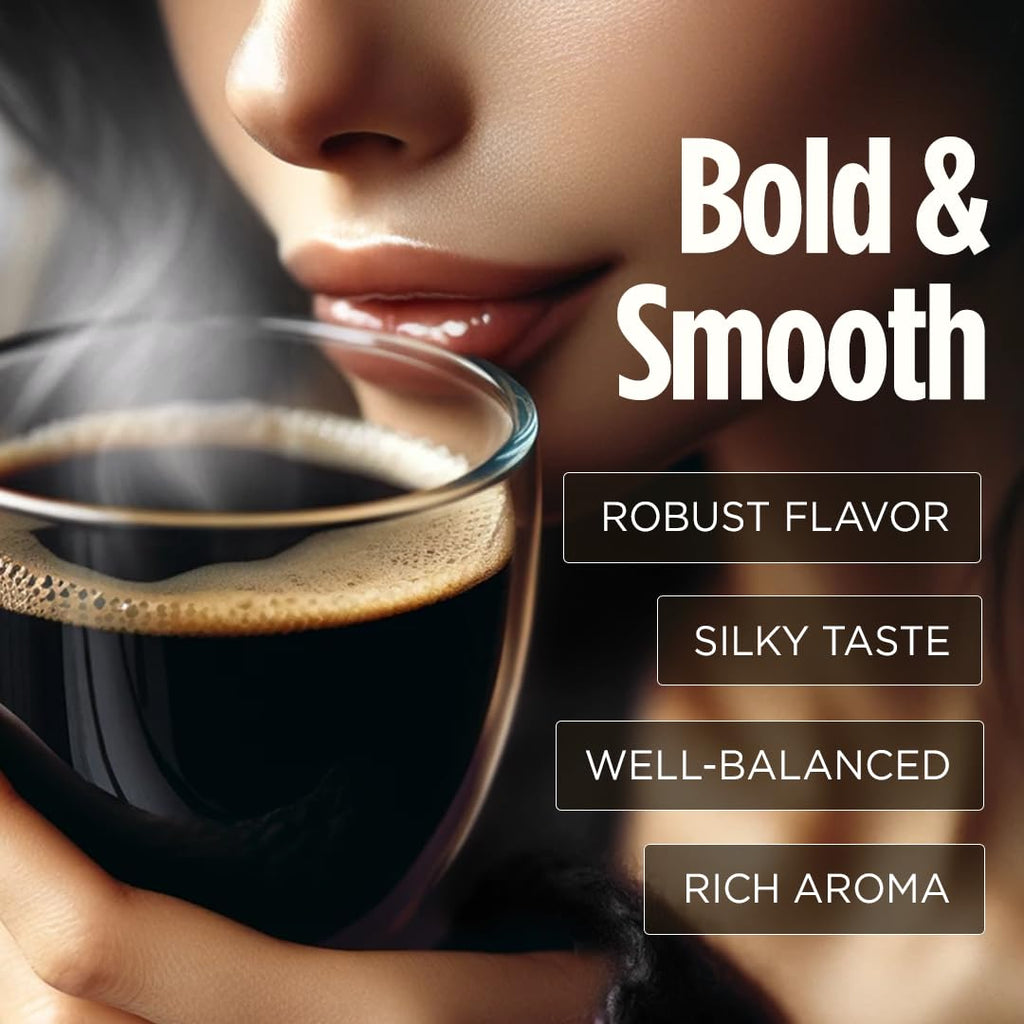 VitaCup Extra Shot High Caffeine Dark Roast Coffee Pods, 64ct