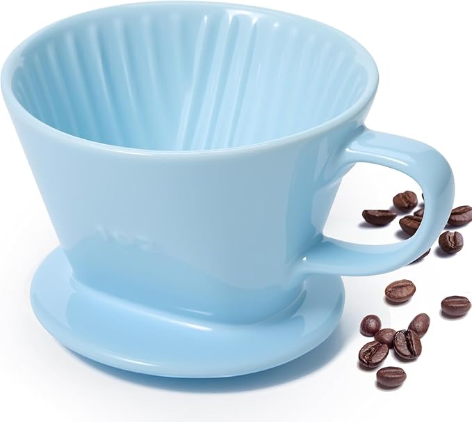 Noarixa Pour Over Coffee Dripper, Ceramic Pour Over Coffee Maker
