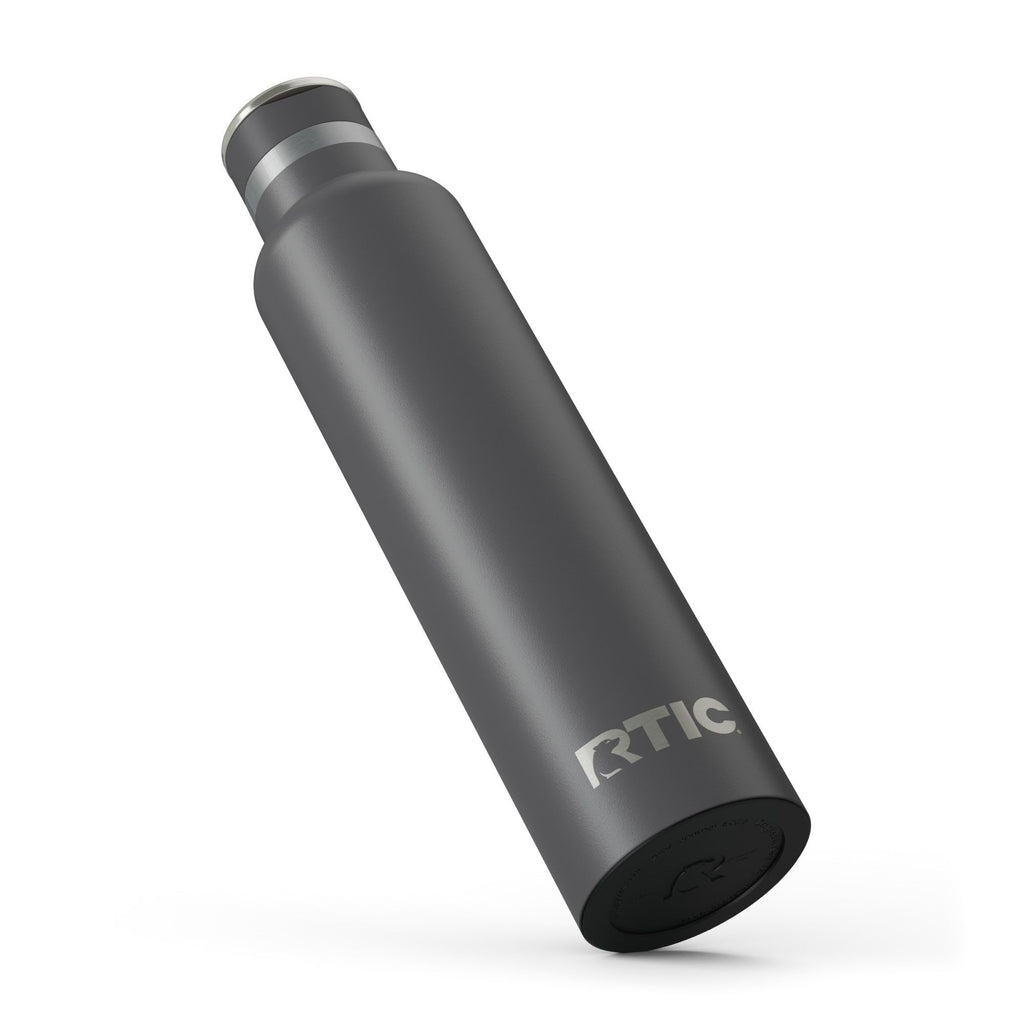 RTIC 26oz Journey Water Bottle, Ceramic Lined, Graphite