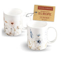 Maison d' Hermine Coffee Mug with Handles Tea Cups (15 Ounce, Pack of 2)