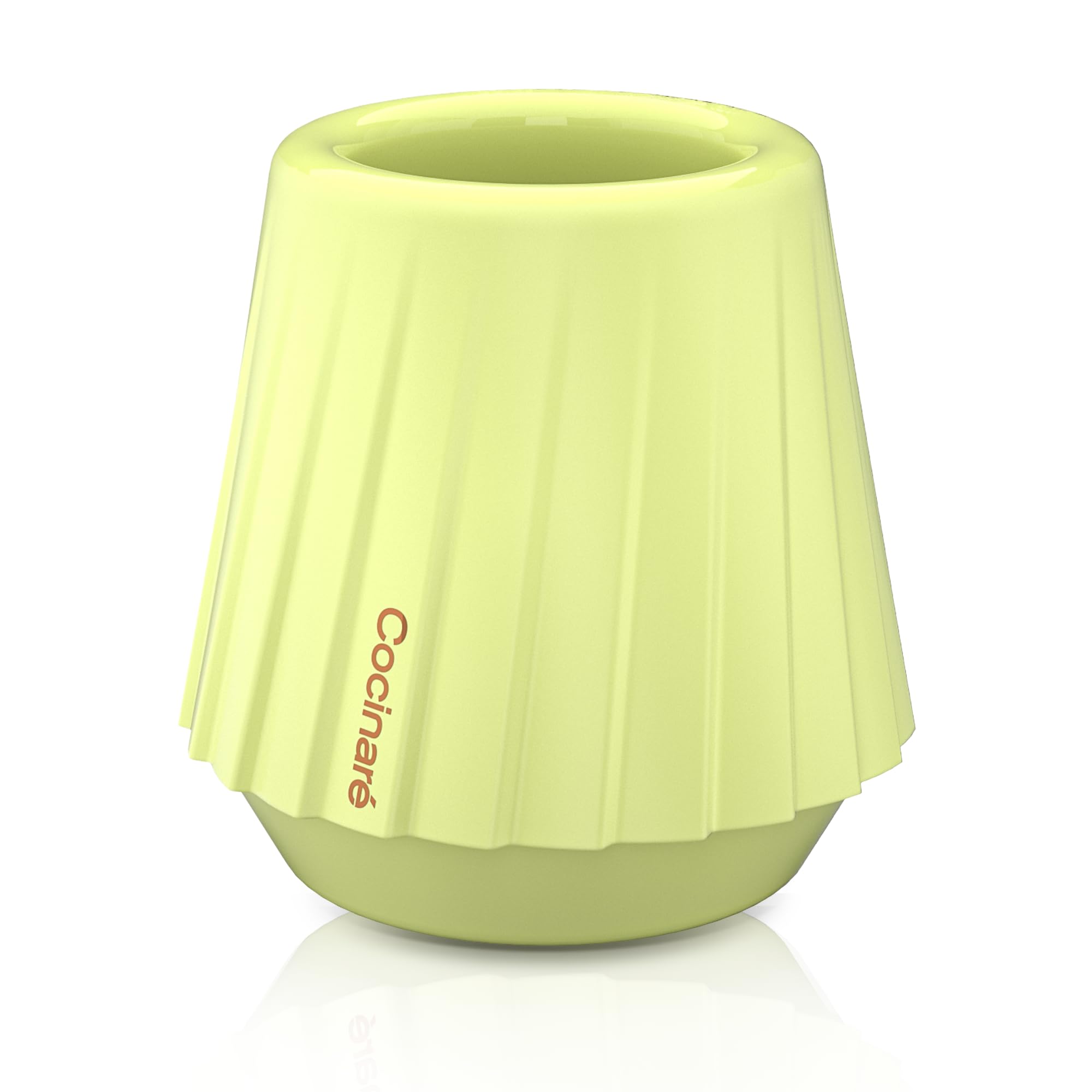 Cocinare KissCup Ceramic Espresso Cup – 2.2oz Demitasse Cup for Espresso