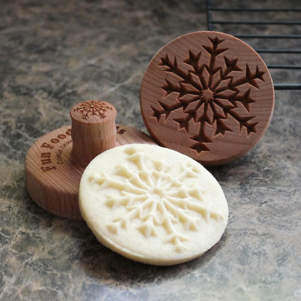 Fun Food Tools, Wood Cookie Stamp, 2.5 Inch (Chartres Cathedral CS-056)