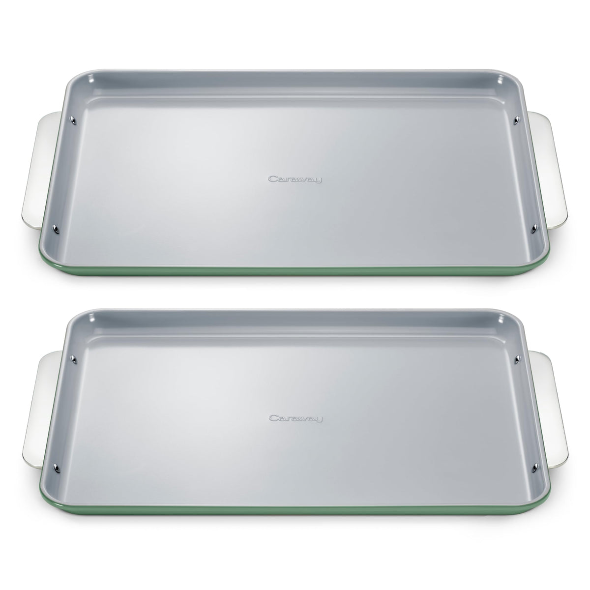 Caraway Non-Stick Ceramic Small Baking Sheet Duo