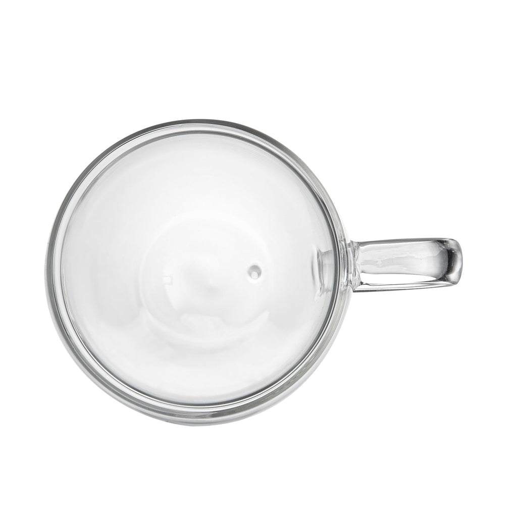 Restaurantware 5 oz Professional Glass Coffee Cup, 2 Pack