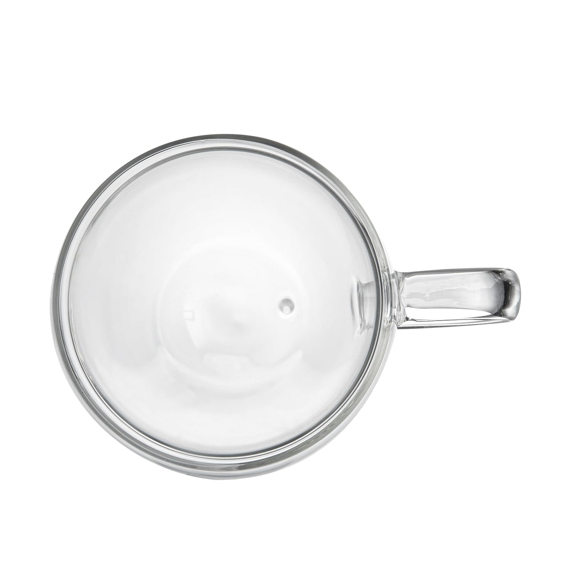 Restaurantware 5 oz Professional Glass Coffee Cup, 2 Pack