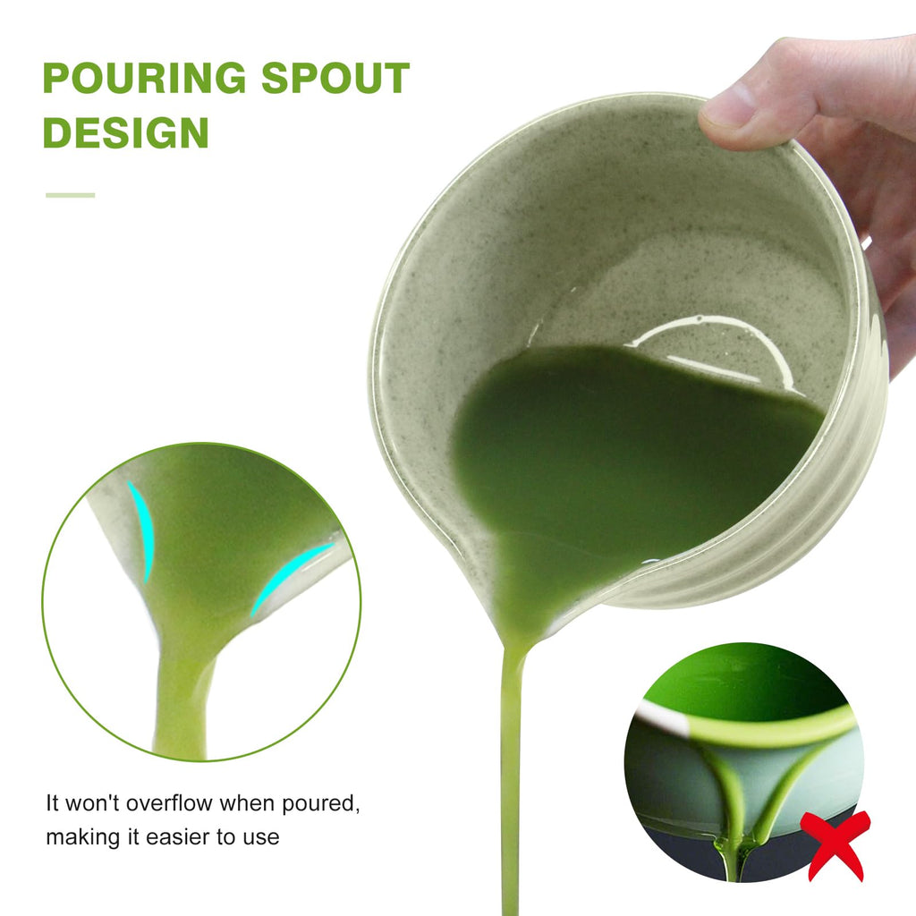 Matcha Whisk Set - Premium Complete Ceremonial Grade Matcha Set with Bamboo Whisk, Matcha Bowl with Spout, Scoop, Sifter & Holder - Authentic Japanese Tea Kit for Traditional Tea Preparation