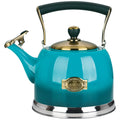 Tea Kettle Stainless Steel Teapot, Stainless Steel Teakettle for Stove Top with Heat Proof Ergonomic Handle 3.0 Quart