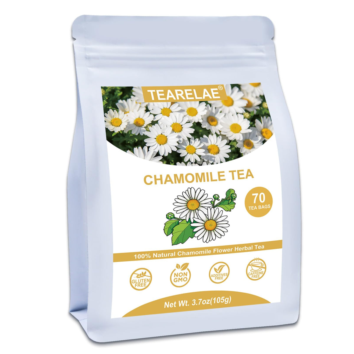 TEARELAE - Linden Tea Bags, 45 Ct, Linden Flower & Leaf, Te de Tilo