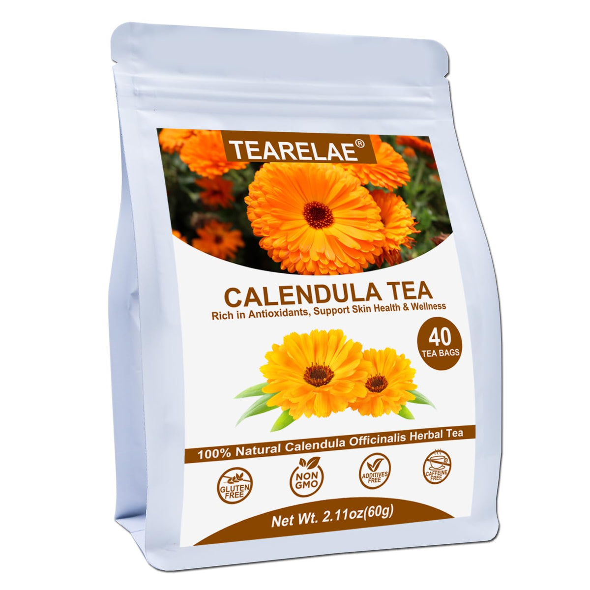 TEARELAE - Linden Tea Bags, 45 Ct, Linden Flower & Leaf, Te de Tilo