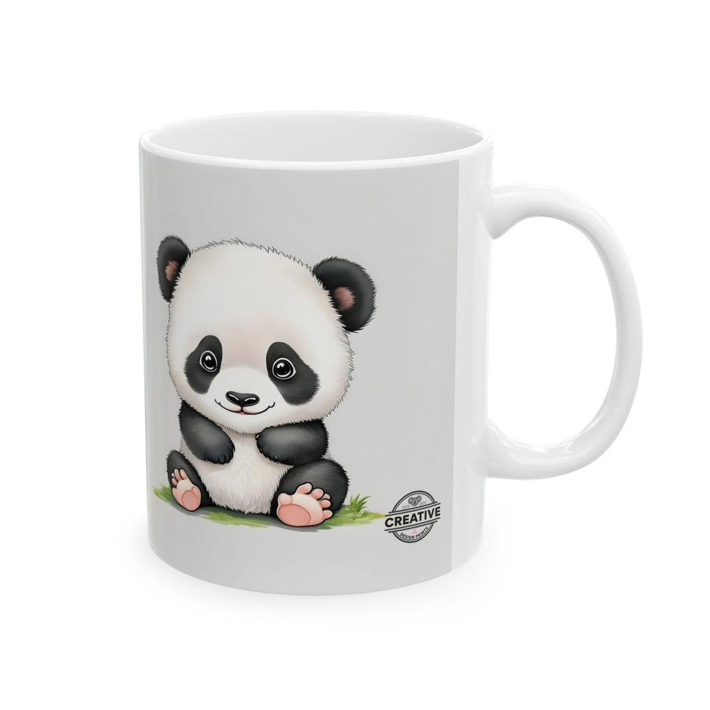 CREATIVE DESIGN PRINTS 11 OZ Novelty Coffee Mugs - Christmas Gift (Baby Panda Theme)