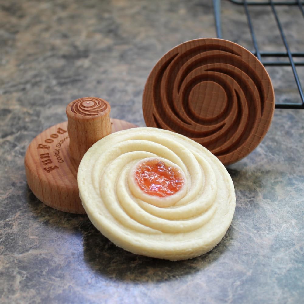 Fun Food Tools, Wood Cookie Stamp, 2.5 Inch (Chartres Cathedral CS-056)