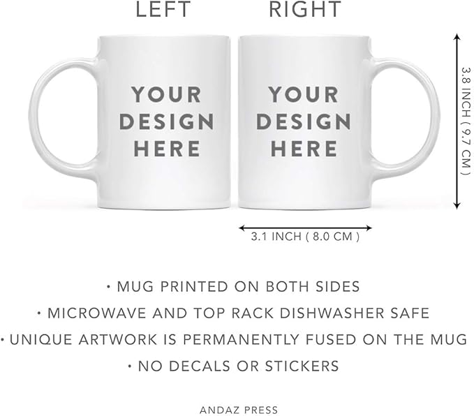 Andaz Press Funny Family 11oz. Coffee Mug Gift, Thank You for Being My Papa, Punch in Face, 1-Pack, Christmas Birthday Drinking Cup Present Ideas