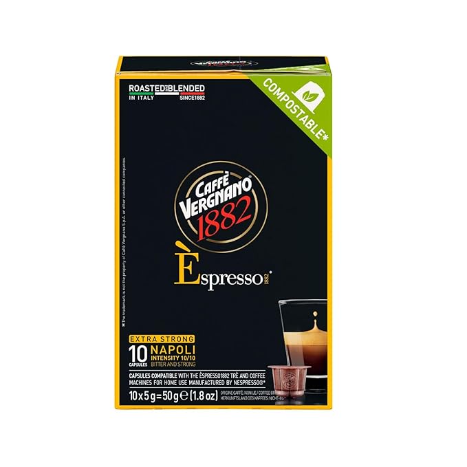 Caffe Vergnano Cremoso Espresso Pods, Nespresso Original Compatible