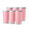 OMTech 20oz Tumbler Bulk, 12 pcs Stainless Steel Insulated Mug, Pink
