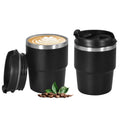 CHLJAR 6oz Vacuum Insulated Espresso Cup Set of 2, Espresso Shot Cup for Coffee, Double Wall Stainless Steel Mini Tumbler Shot Glasses with Lid