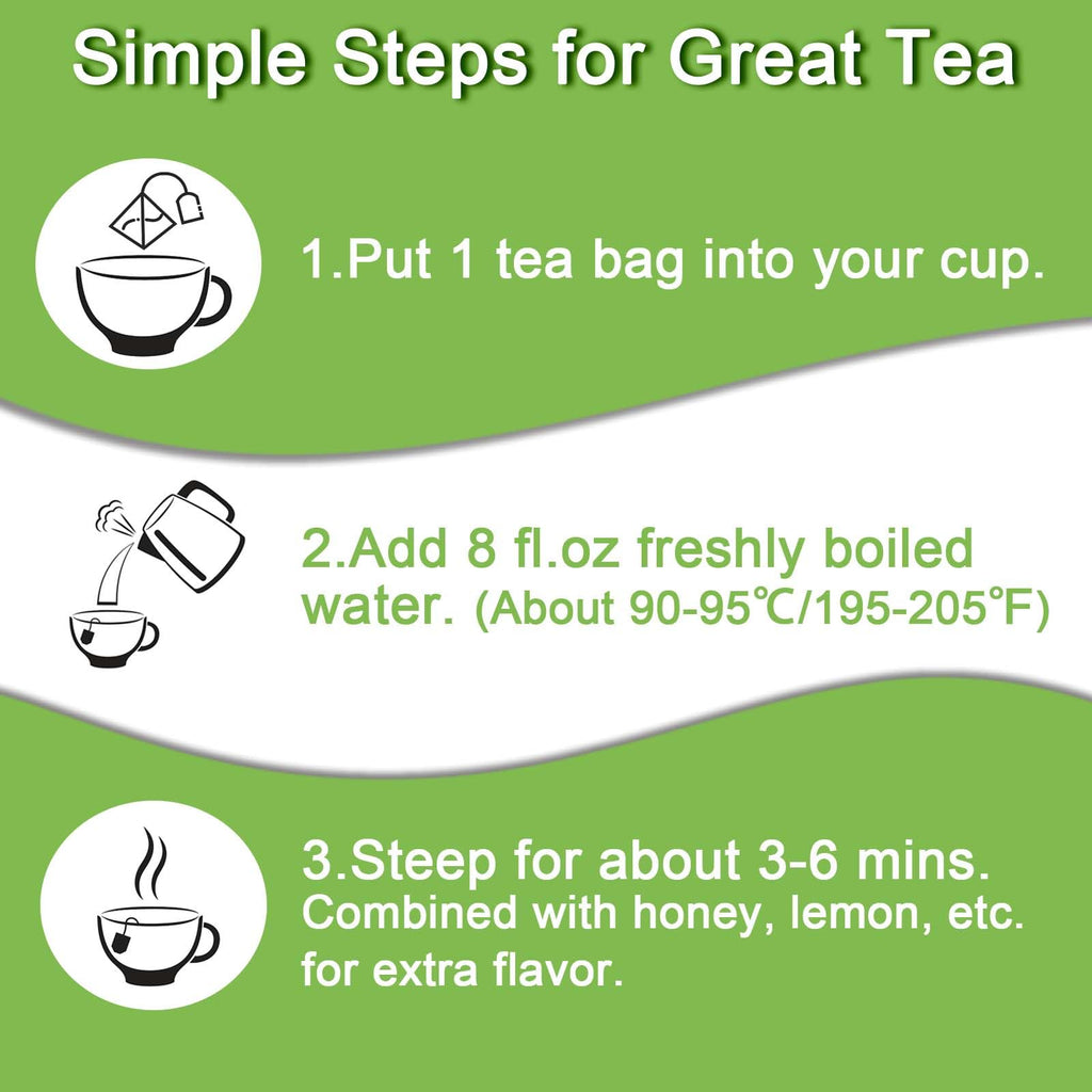 FullChea - Holy Basil Tea Bags, 40 Count, Dried Holy Basil Leaves