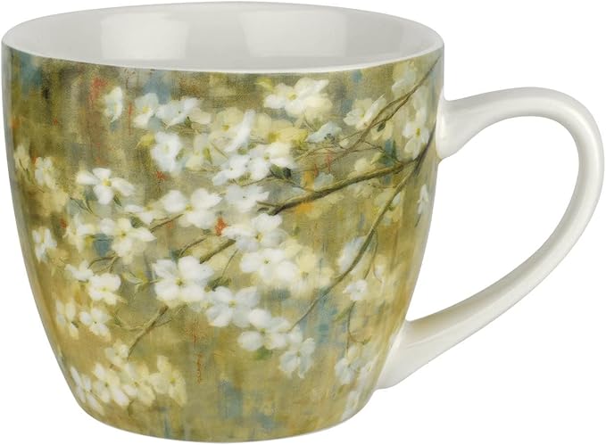 Pimpernel Dogwood in Spring Mug - 16 Oz