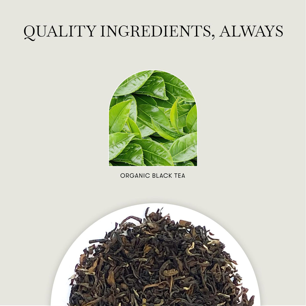 Luxmi Estates Queen of the Hills Organic Darjeeling Black Tea Loose Leaf 50 Cups (100g/3.5oz) | Direct from Garden