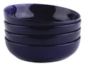 KooK Pasta Bowls, For Soups & Salads, Set of 4, 40 oz, Red