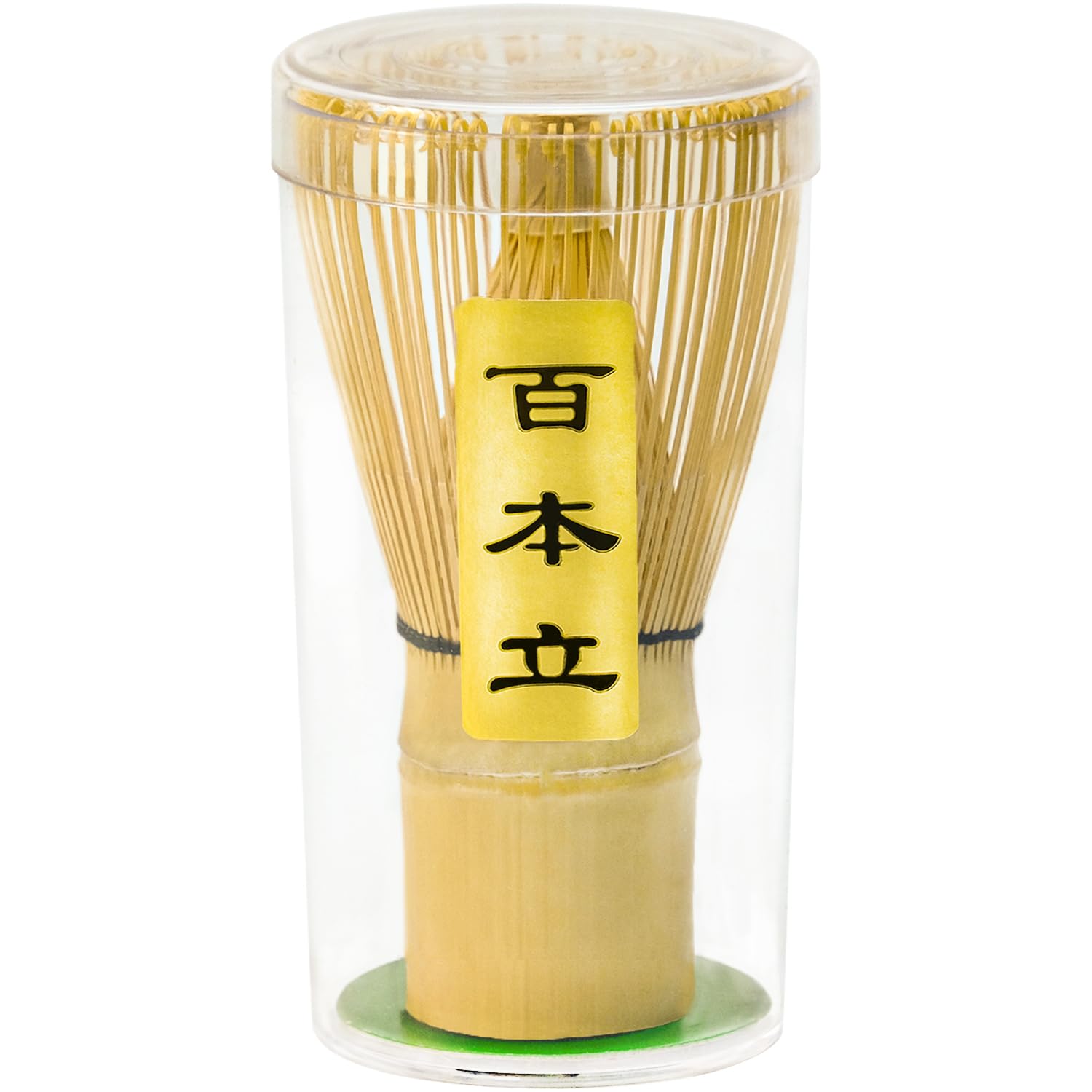 Vaiheng Matcha Whisk, Matcha Whisk Set Matcha Bamboo Whisk for Matcha Powder Handcrafted Organic Traditional Japanese Chasen, 100-Prong Matcha Stirrer Wisk Mixer Brush for Authentic Tea Preparation