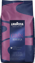 Lavazza Gran Riserva Filtro Whole Bean Coffee Dark Roast 2.2LB Bag, 100% Natural Arabica, Authentic Italian, Cocoa and Caramel aromatic notes