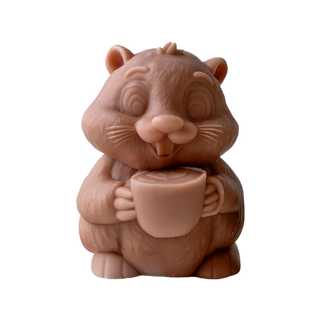 Squirrel Molds Animal Resin Mold - Resin Casting Silicone Molds for Home Decor & Candle Making Wave Spiral Mold