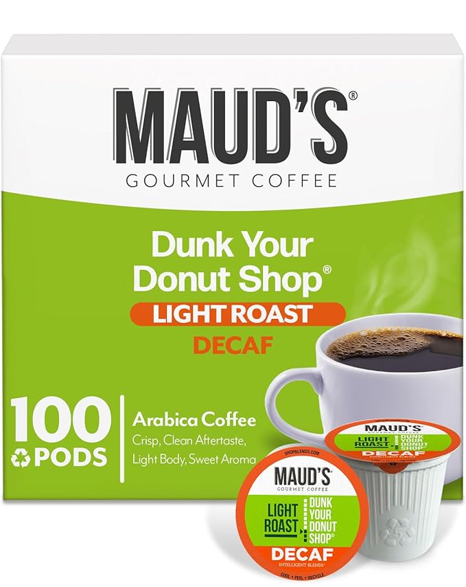 Maud’s Flavored Decaf Coffee Pods Variety Pack, 24ct
