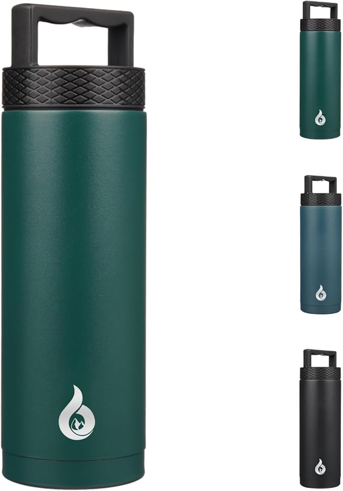 BJPKPK 64oz Insulated Water Bottle, Stainless Steel Vacuum Jug with Handle