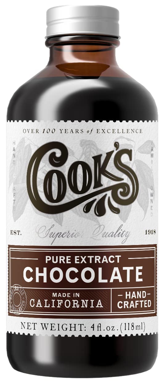 Cook's Pure Chocolate Extract for Baking, 4 oz