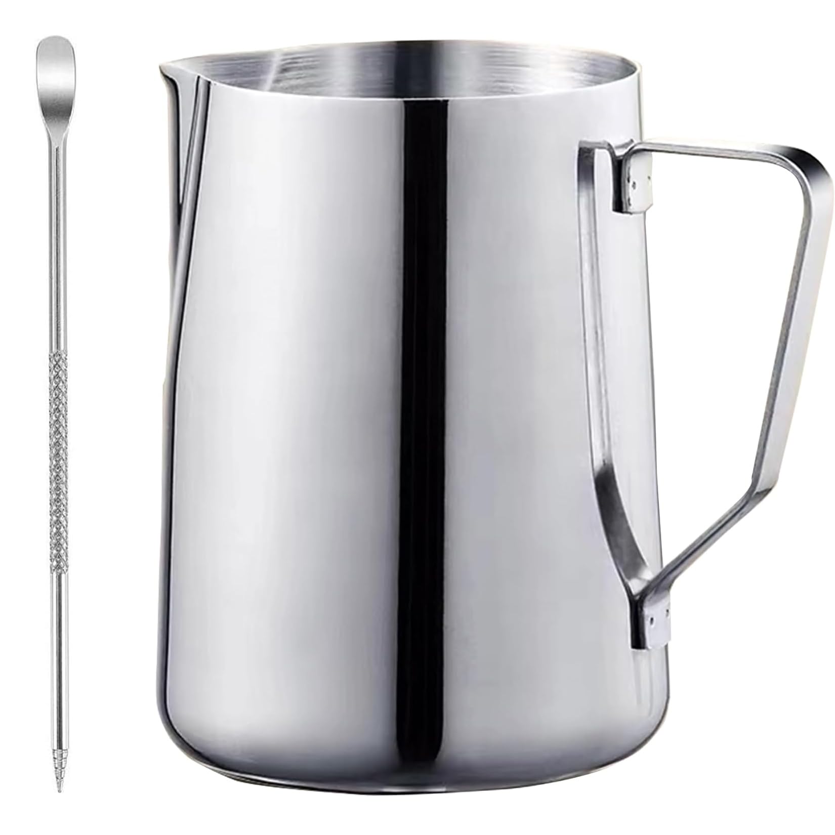 50oz Milk Frothing Pitcher, Stainless Steel Espresso Steamer Frother Cup