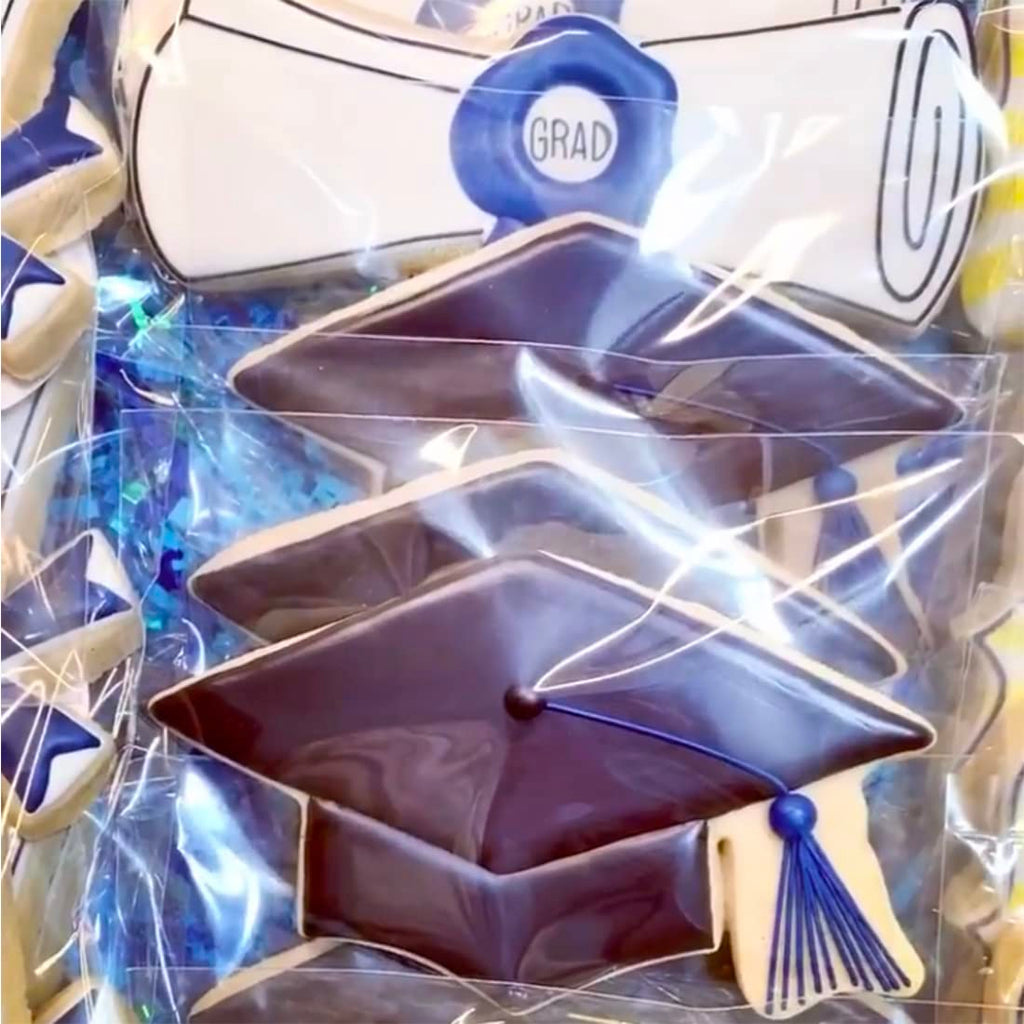 Kanehosi Graduation Cookie Cutters 6Pcs for Celebration Kitchen Baking