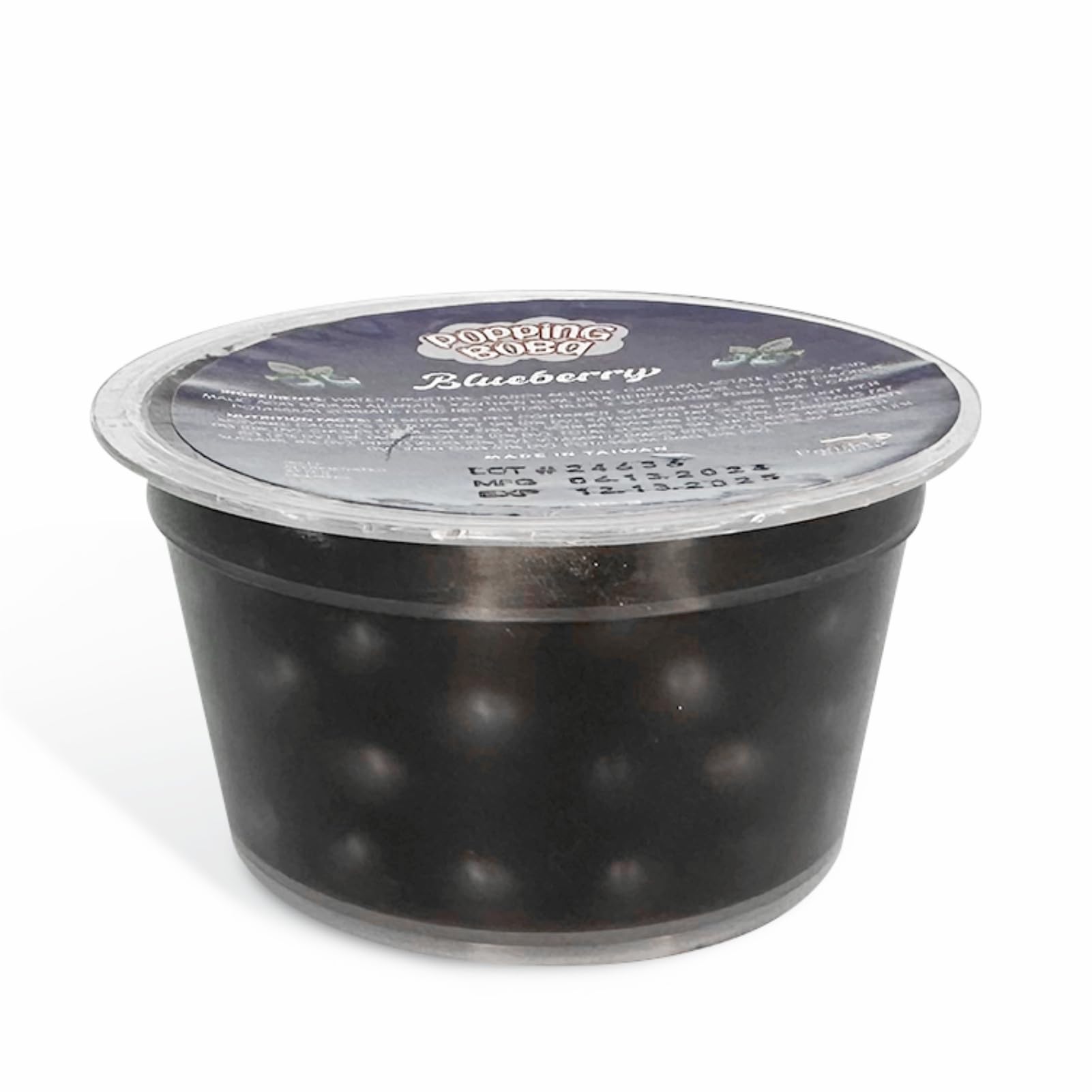 Panda Products Popping Boba 3-Flavor Party Kit – Blueberry, Green Apple, Lychee | Bursting Boba Pearls | 130g Each