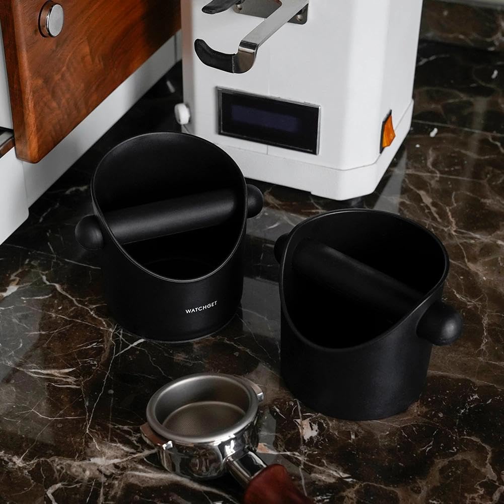 watchget Espresso Knock Box Small Coffee Knock Box for Coffee Grounds