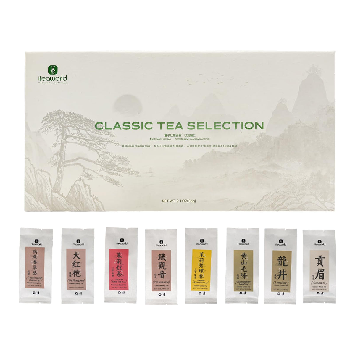 iTeaworld Tieguanyin Oolong Loose Leaf, Light Floral Style Oolong（3.5oz)