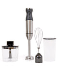 Kenmore Immersion Blender - Handheld Stick Mixer, Electric Hand Blender with Stainless Steel Shaft, Whisk, Variable Speed for Smoothies, Milkshakes, Baby Food, Puree, Batidora de Inmersión