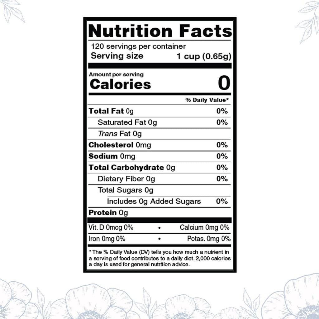 BLUE TEA - Butterfly Pea Flower Tea - 30 Count - Pyramid Plant Based Tea Bag | ANTIOXIDANT RICH | Caffeine Free - Detox Tea - Flower Based - Herbal Tea - Non-GMO | Tin Pack