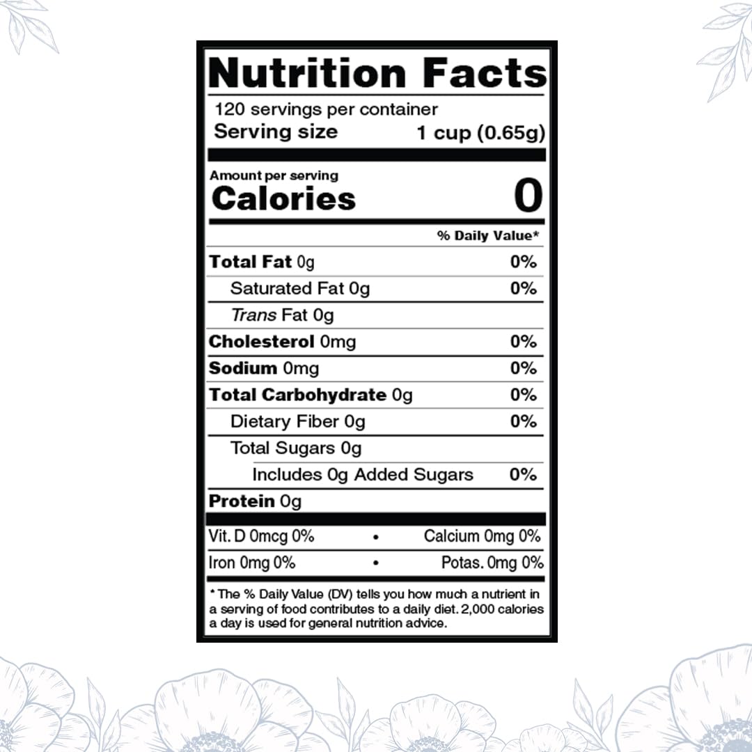 BLUE TEA - Butterfly Pea Flower Tea - 30 Count - Pyramid Plant Based Tea Bag | ANTIOXIDANT RICH | Caffeine Free - Detox Tea - Flower Based - Herbal Tea - Non-GMO | Tin Pack