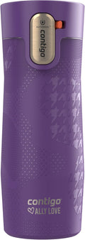 Contigo AUTOSEAL West Loop Vacuum-Insulated Stainless Steel Travel Mug with Easy-Clean Lid, 16 oz