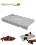 PROKITCHEN Upgraded Silicone Tamping Mat & Brush