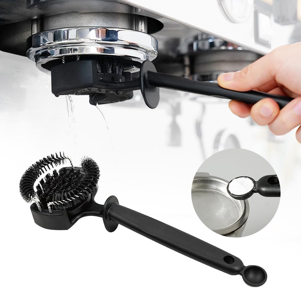 watchget Espresso Machine Cleaning Brush Grouphead Cleaning Brush V2 58mm