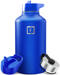IRON °FLASK 64 oz Wide Mouth Water Bottle with 3 Lids