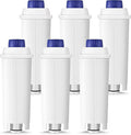 Water Filter Cartridge Replacement for Espresso Coffee Machines - Compatible with ECAM, ETAM, ESAM, Dinamica, Eletta Series - Improves Taste & Protects Your Machine, 6-Pack for Home Use